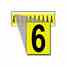 Brady 1530-6 15 Series Number & Letter Card Turkey