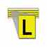 Brady 3400-L 34 Series Number & Letter Card Turkey