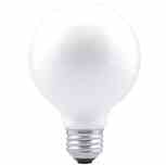 Philips Lighting 25G25 / W / LL 12 / 1 25G25/W/LL 12/1 25 Watt Incandescent Bulb White Globe Turkey