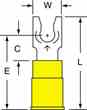 3m MNG10-8FLX 3M  Locking Fork Nylon Insulated Turkey
