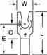 3m M18-6FLX 3M  Locking Fork Non Turkey