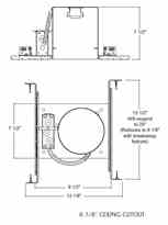 Juno Lighting TC2 Incandescent Housing Turkey