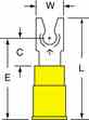3m LFV10-6Q 3M  Locking Fork Terminal Turkey