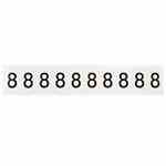Brady 9713-8 97 Series Number & Letter Card Turkey