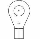 3m R10-10Q 3M  12 to 10 AWG Ring Tongue Terminal Turkey