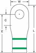 3m MC1-516RX 3M  Copper Lug Turkey