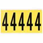 Brady 3460-4 34 Series Number & Letter Card Turkey