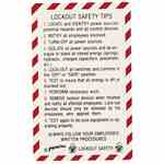 Brady LOSC13 Prinzing Lockout Safety Card 10/ea Turkey