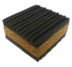 Cooper B-line CNP-9 Cooper B-Line  Cork and Ribbed Neoprene Vibration Pad Turkey