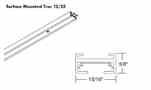 Juno Lighting TLR4WH Low Voltage Track Turkey