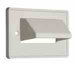 Arlington CEH1 1g Horz Scoop Plt/wht Turkey