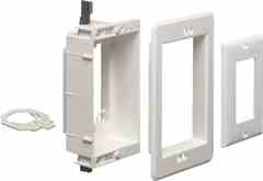 Arlington LVU3W 3g Low Volt Mtg Brack Turkey