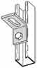 Cooper B-line B372HDG Cooper B-Line  Two Hole Adjustable Corner Angle