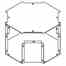 Cooper B-line 66 X Cooper B-Line  Wireway Cross 6x6