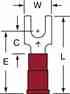 3m MNG18-8FBX 3M  Block Fork Nylon Insulated Turkey