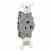 Leviton 8310-GY Hospital Grade Single Receptacle Turkey