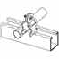 Cooper B-line B2212PAZN(11 Cooper B-Line  Strut Conduit Clamp