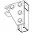 Cooper B-line B142SS4 Cooper B-Line  Four Hole Corner Gusset Plate