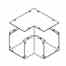 Cooper B-line 33 L SIDE Cooper B-Line  Sc Wireway Elbow 3x3