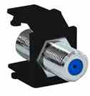 Leviton 41084-FEF Black Nickle Plated F