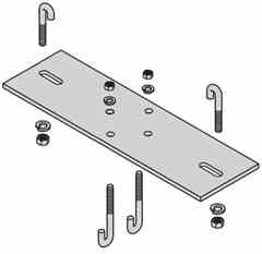 Cooper B-line SB213312FB Cooper B-Line  Rack to Runway Support Kit