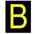 Brady 5000-B Reflective Letter
