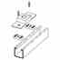 Cooper B-line B447ZN(1 / 2CO Cooper B-Line  B447ZN(1/2CO Conduit Connection Plate