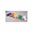 Brady 13569 Polyester Wht 6 In
