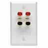 Leviton AEMRK Audio Wallplate 1g