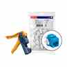 Leviton 5G110-JL5 Jack Cat5e+150 Blu+tool