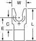 3m M10-8FLX 3M  Locking Fork Non Turkey