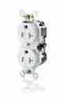 Leviton TBR20-W Tamper Resistant Duplex Receptacle