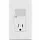 Leviton T6525-W Combination Decora Receptacle / LED Guide Light