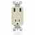 Leviton T5630-T Combination USB Charger / Decora Single Receptacle