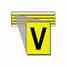 Brady 3400-V 34 Series Number & Letter Card