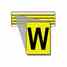 Brady 3400-W 34 Series Number & Letter Card