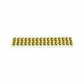 Brady 3420-C 34 Series Number & Letter Card