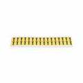 Brady 3420-T 34 Series Number & Letter Card