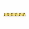 Brady 3420-1 34 Series Number & Letter Card