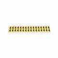 Brady 3420-4 34 Series Number & Letter Card