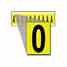Brady 3430-0 34 Series Number & Letter Card
