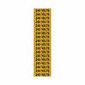Brady 44310 Conduit & Voltage Marker