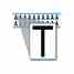 Brady 9712-T 97 Series Number & Letter Card