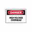 Brady 25546 Electrical Hazard Sign