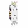 Leviton 16352-W 20A Decora Duplex Receptacle