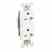 Leviton 16462-W 20 Amp Decora Duplex Receptacle