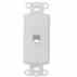 Leviton 40649-W Decora Insert