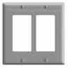 Leviton 80409-GY Decora/GFCI Wallplate