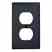 Leviton 80703-E Duplex Wallplate