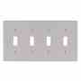 Leviton 80712-GY Toggle Wallplate